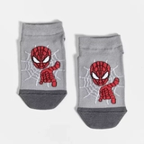 Шкарпетки V&T слід ШДС 024-1758-2 Spiderman 22-24 Сірий