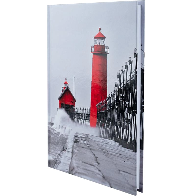 Книга записна тверда обкл А5 96 арк кліт R&B Lighthouse