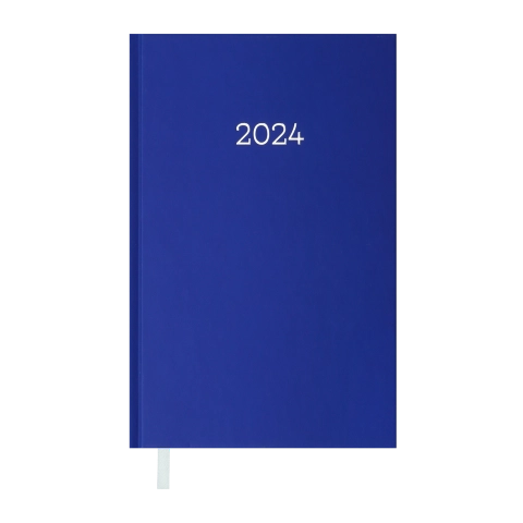 Щоденник датований 2024 MONOCHROME A6 синій