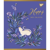 Зошит учнівський 48 аркушів клітинка Yes Преміум Happy 766873