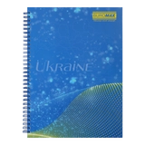 Зошит для нотаток А4, 96 арк., пружина, кл., тв. лам. Палітурка