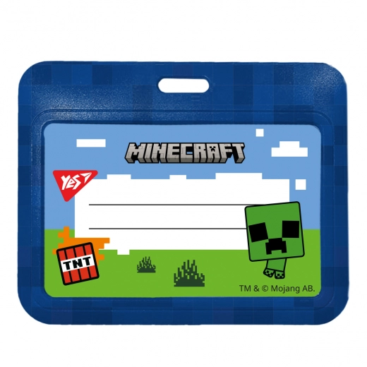 Бейдж горизонтальний YES Minecraft слайдер 940325