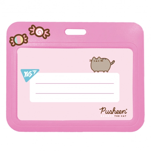 Бейдж горизонтальний YES Pusheen слайдер 940323 Бейдж горизонтальний YES Pusheen слайдер 940323