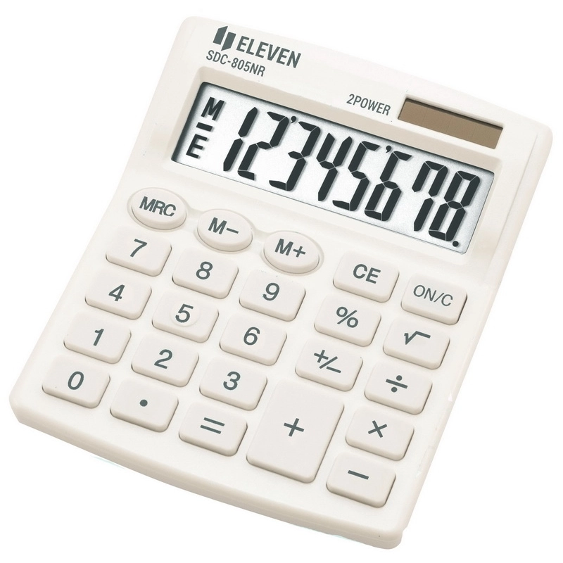 Калькулятор бухгалтерський Eleven SDC805NRWHE