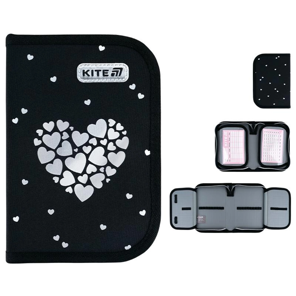 Пенал Kite 622 Black&Silver K26-622-5 — 