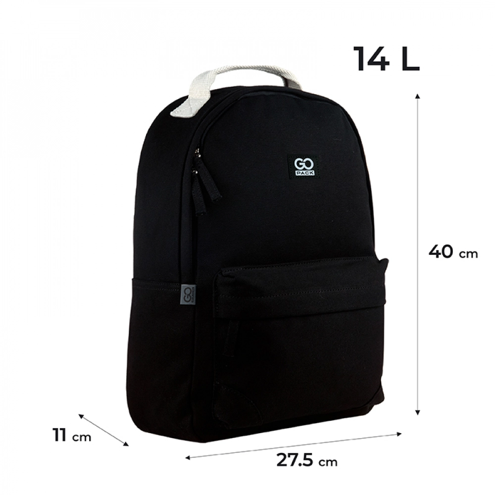 Рюкзак GoPack Education Teens 147M-4 чорний GO24-147M-4