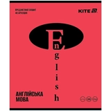 Зошит предметний 48 аркушів лінія Brigh англійська мова K25-240-18
