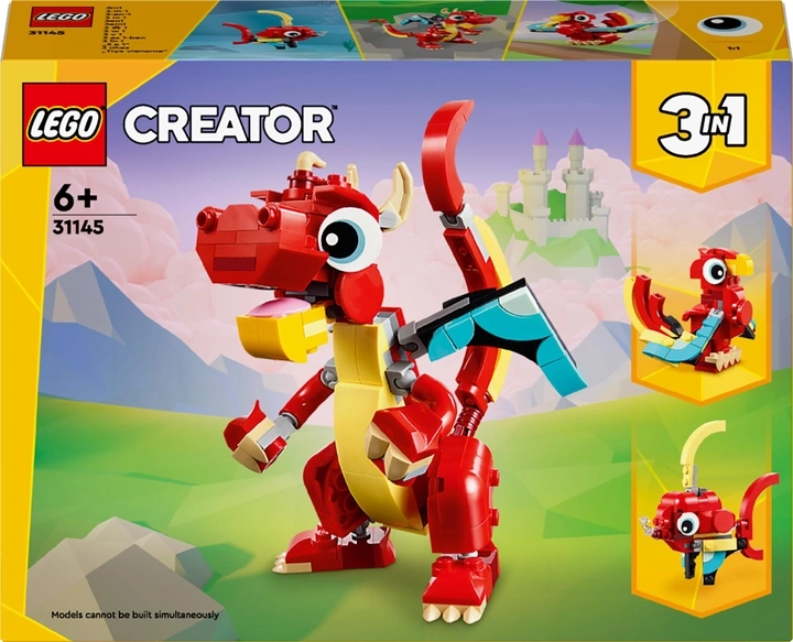 Конструктор Lego Creator Червоний Дракон 31145