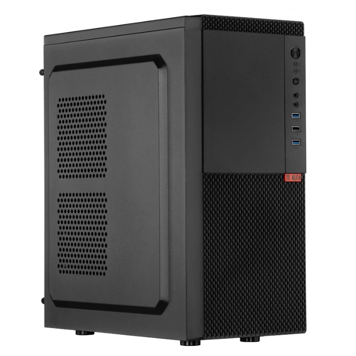 Комп’ютер персональний 2E Rational Intel i5-12400, 16Gb, F512GB, UMA, H610, Midi Tower, 500W, Win11P