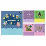 Зошит учнівський 12 аркушів лінія Yes Minecraft Spring 767591