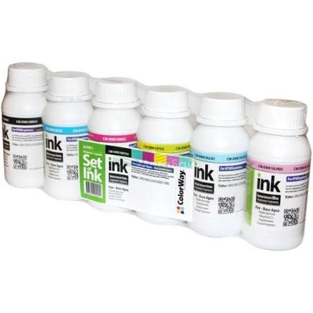 Комплект чорнил ColorWay Epson 673 L800/810/850 6x200мл (CW-EW810SET02)