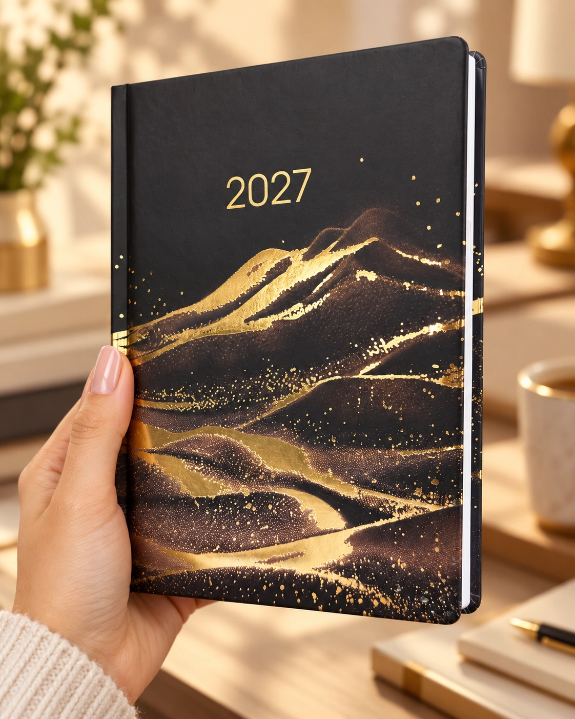 Щоденник датований ECONOMIX А5 2027 друкована обкладинка E21908