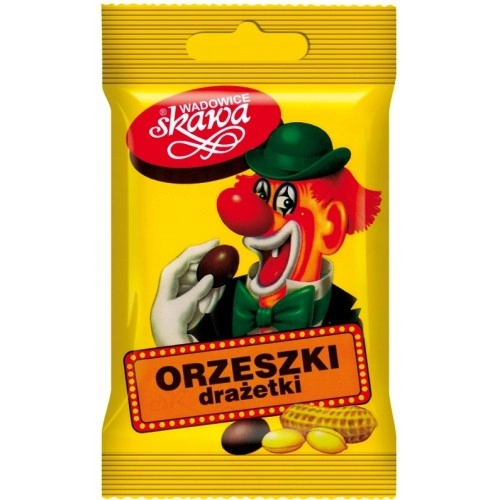 Драже Orzeszki Клоун горішки в шоколаді  60 г