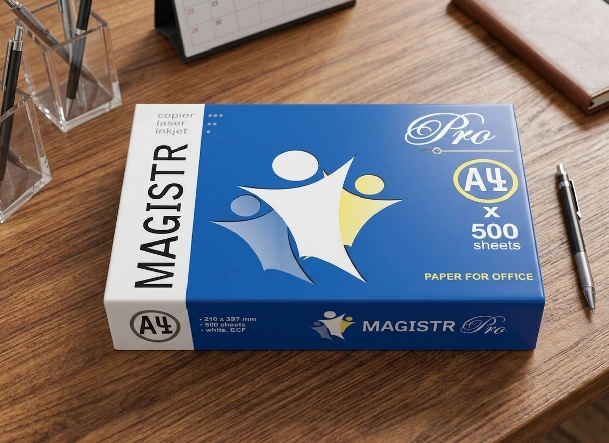 Папір офісний А4  Magistr pro, клас С,  500 л, ММ