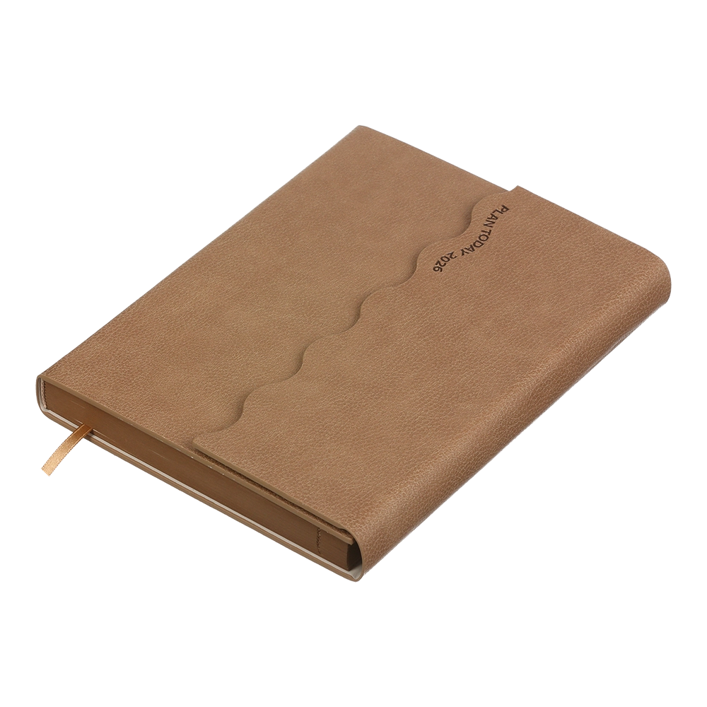 Щоденник датований A5 2026 Buromax Charme бежевий BM.21146-28