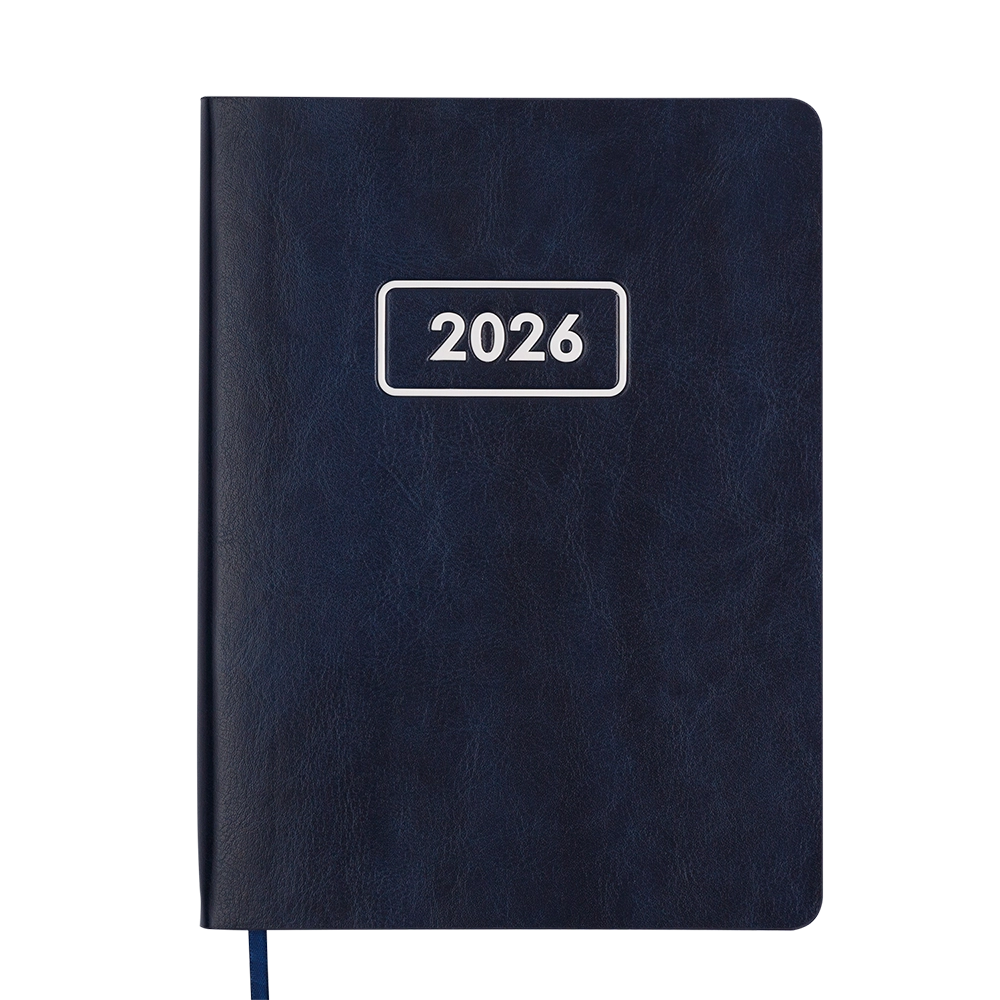 Щоденник датований A5 2026 Buromax Memory синій BM.21151-02