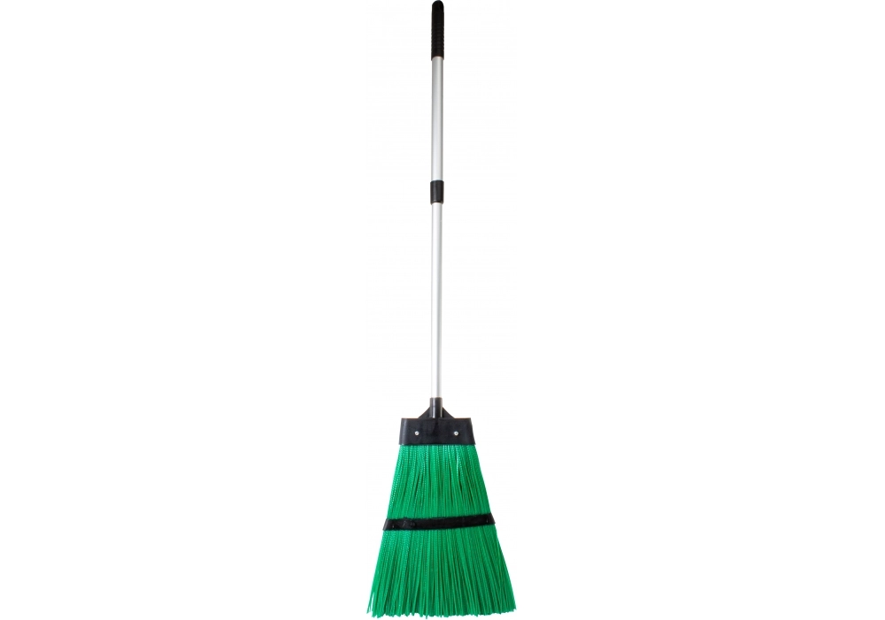 Мітла вулична Optima cleaning пластикова щетина з телескопічною ручкою O73003