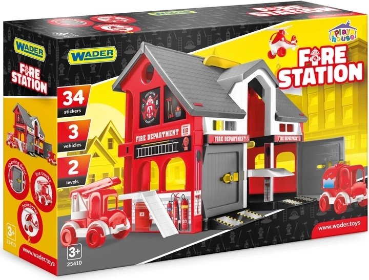 Ігровий набір Play house пожежна станція WADER 25410 Ігровий набір Play house пожежна станція WADER 25410