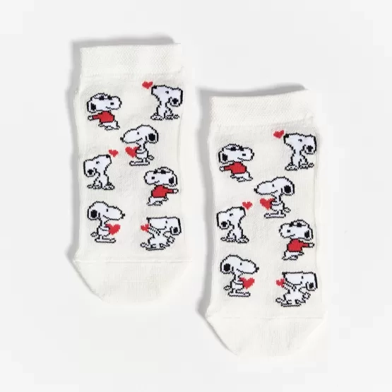 Шкарпетки V&T слід ШДС 024-1782 Snoopy 22-24 Молочний