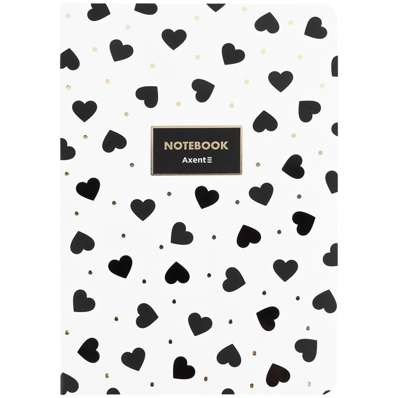 Записна книга A5 80 аркушів Black&White — фото 2