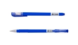 Ручка гелева BM.8331 FOCUS, RUBBER TOUCH, 0,5 мм синя