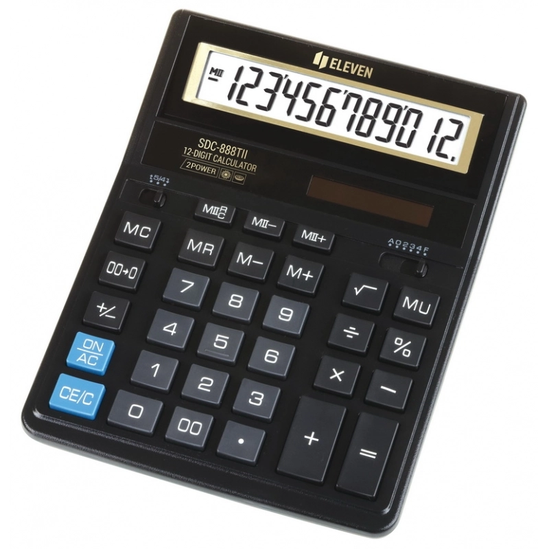Калькулятор бухгалтерський Eleven SDC888TII