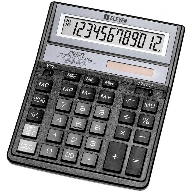 Калькулятор бухгалтерський Eleven SDC888XBK