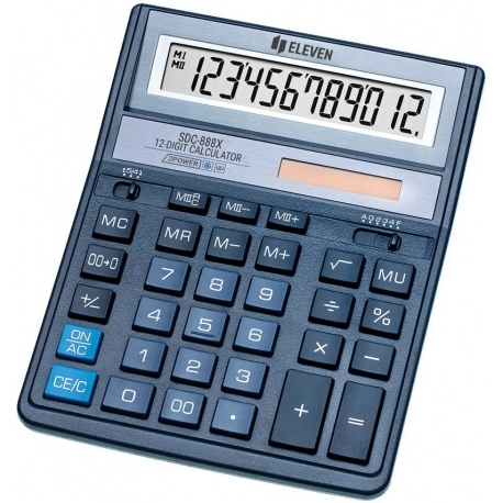 Калькулятор бухгалтерський Eleven SDC888XBL