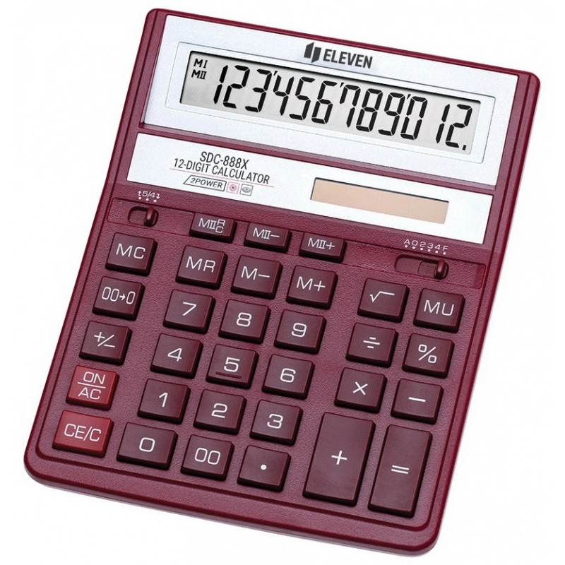 Калькулятор бухгалтерський Eleven SDC888XRD
