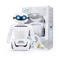 Іграшка Скарбничка-сейф Robot Piggy Bank з кодом в коробці 6688-8