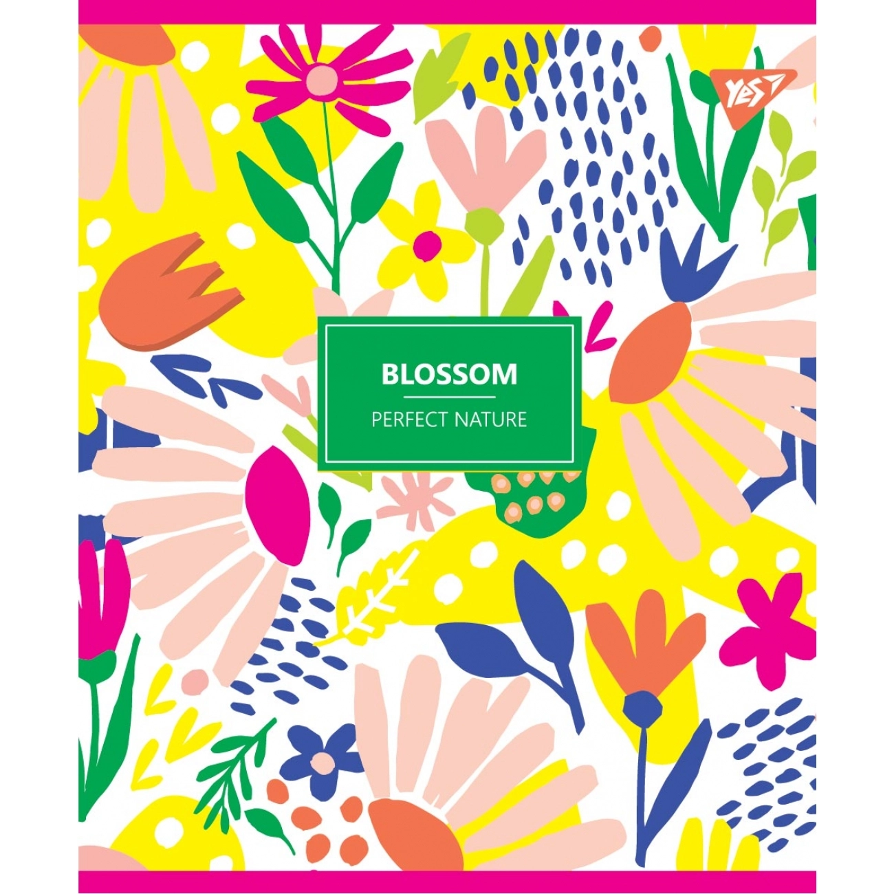Зошит 96 аркушів клітинка YES BLOSSOM 764397