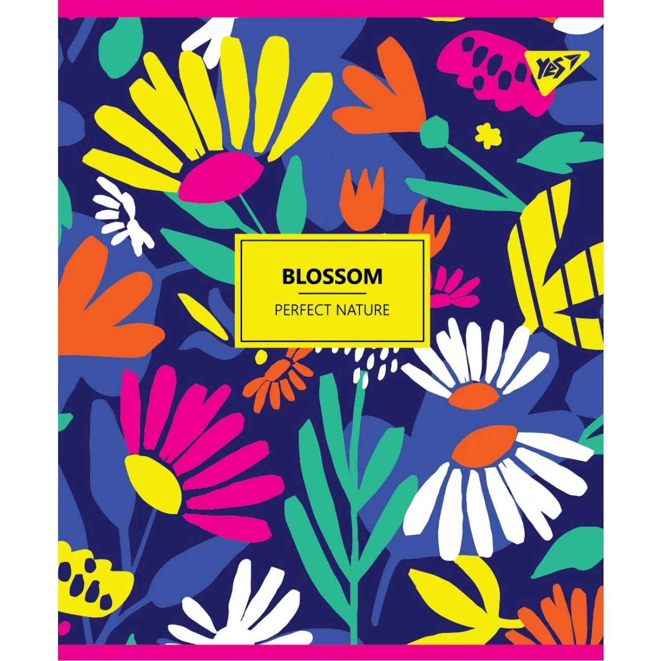 Зошит 96 аркушів клітинка YES BLOSSOM 764397