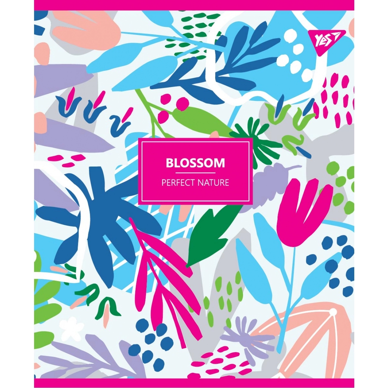 Зошит 96 аркушів клітинка YES BLOSSOM 764397