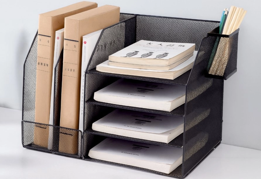 Лоток органайзер для документів чорний JYT-1621