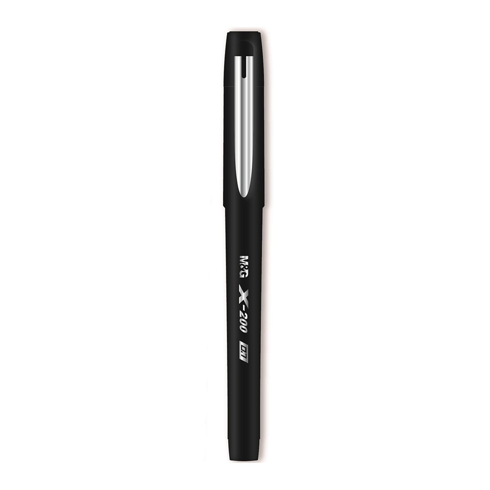 Ручка гелева M&G Stick Black 0,7 мм AGPV8672110700H