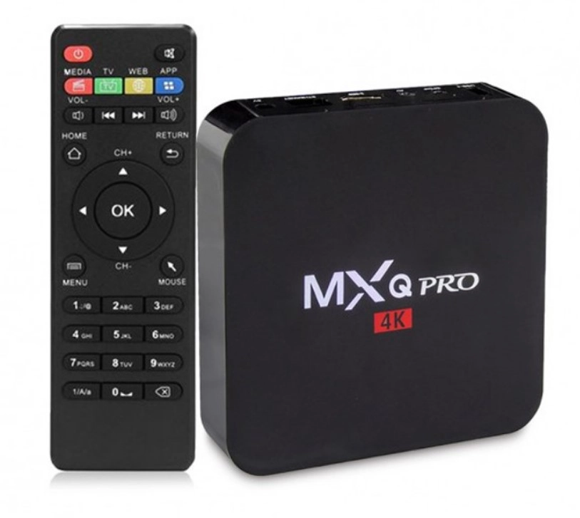 Медіаплеєр MXQ PRO 4K 1Gb 8Gb AllWinner H3. Android 7