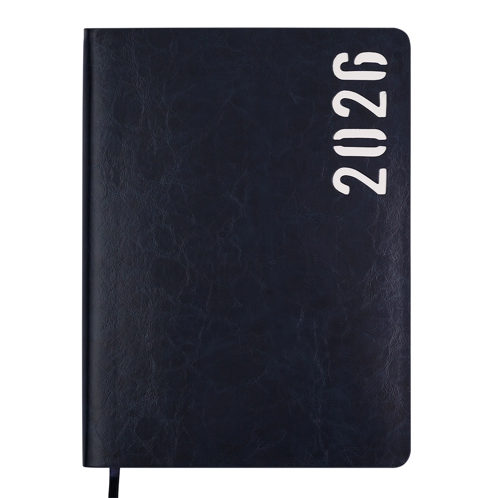 Щоденник датований A5 2026 Buromax Mind синій BM.21152-02