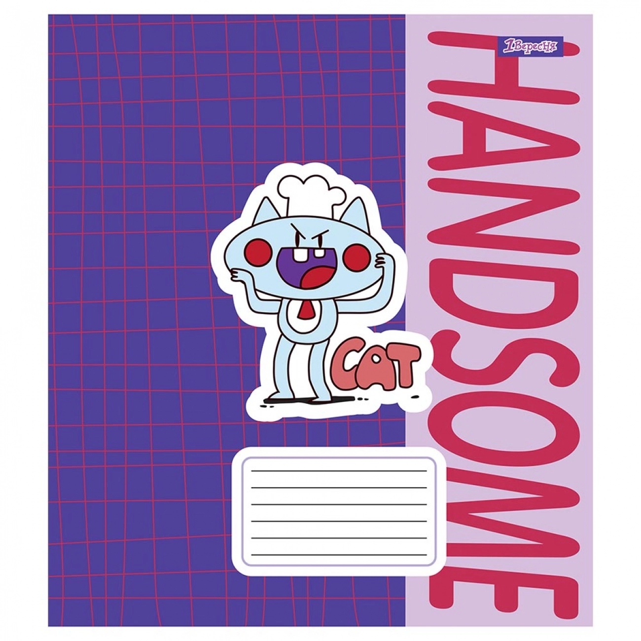 Зошит 12 аркушів коса лінія 1 Вересня Handsome 766552