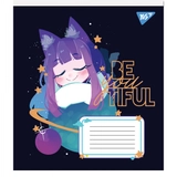 Зошит 12 аркушів коса лінія YES BeYouTiful 766557