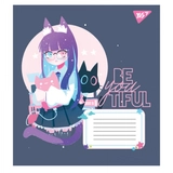 Зошит 12 аркушів коса лінія YES BeYouTiful 766557