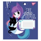 Зошит 12 аркушів коса лінія YES BeYouTiful 766557