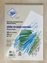 Скетчбук А3 20 арк 180 г/м Natural White