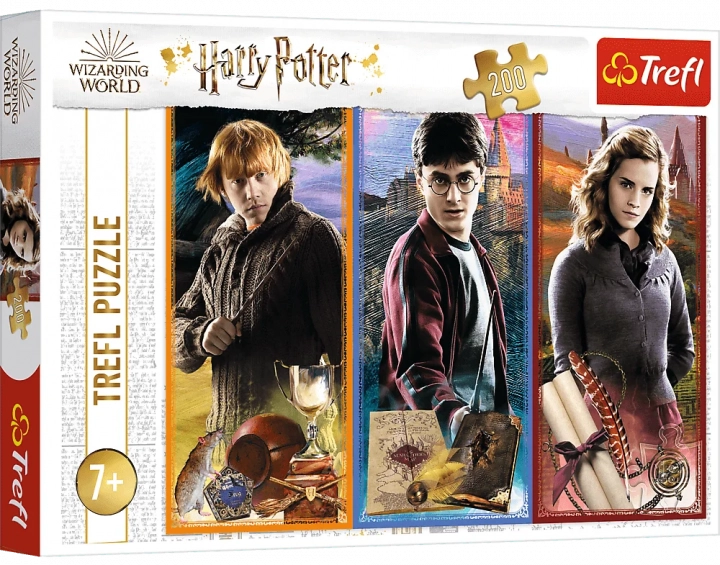 Пазли Trefl 200 Harry Potter У світі магії та