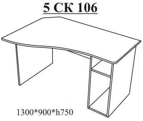 5СК-106 стіл компьютерний