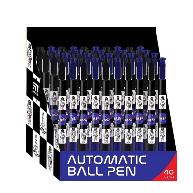 Ручка кулькова Kite автоматична NS  синя NS22-363
