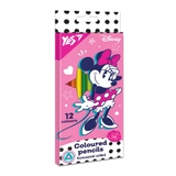 Олівці кольорові YES Minnie Mouse 12шт 290668