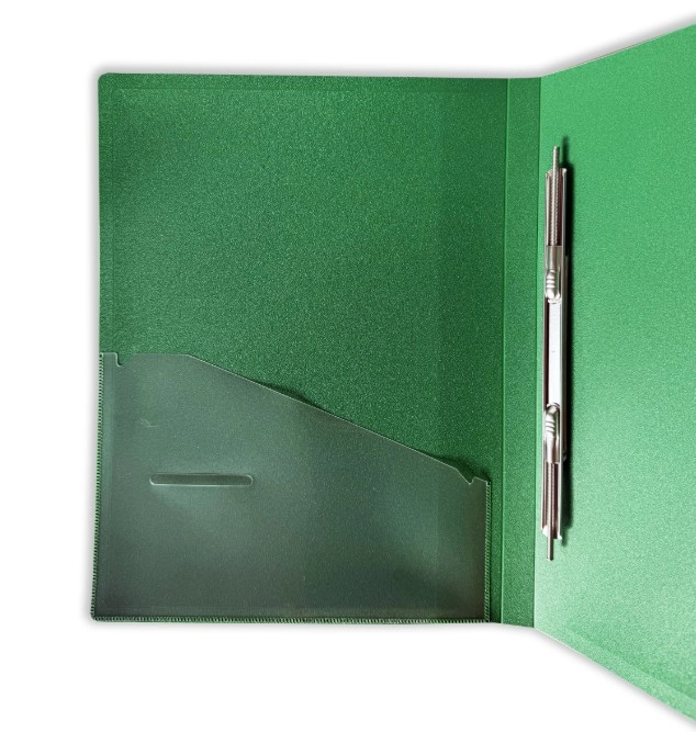 Папка-швидкозшивач A4 CLIP A зелена — фото 4