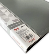 Папка-швидкозшивач А4 Офіс Центр CLIP A сіра ОС31201-05