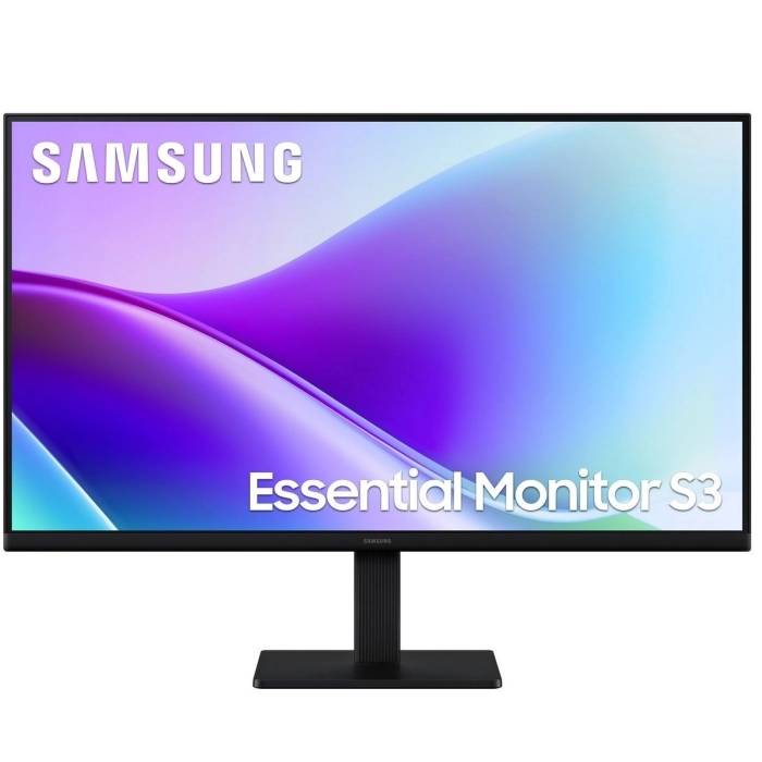 Монiтор Samsung 27 Essential S3 LS27F320 (LS27F320GAIXCI) IPS Black 120Hz
