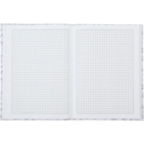 Записна книжка PICCOLI, А-5, 80 арк., кл., інт. обкл., мат. лам.+лак, лавандовий